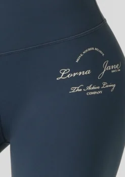 Lorna Jane Active Living 3/4 Capri Leggings PaleIndigo