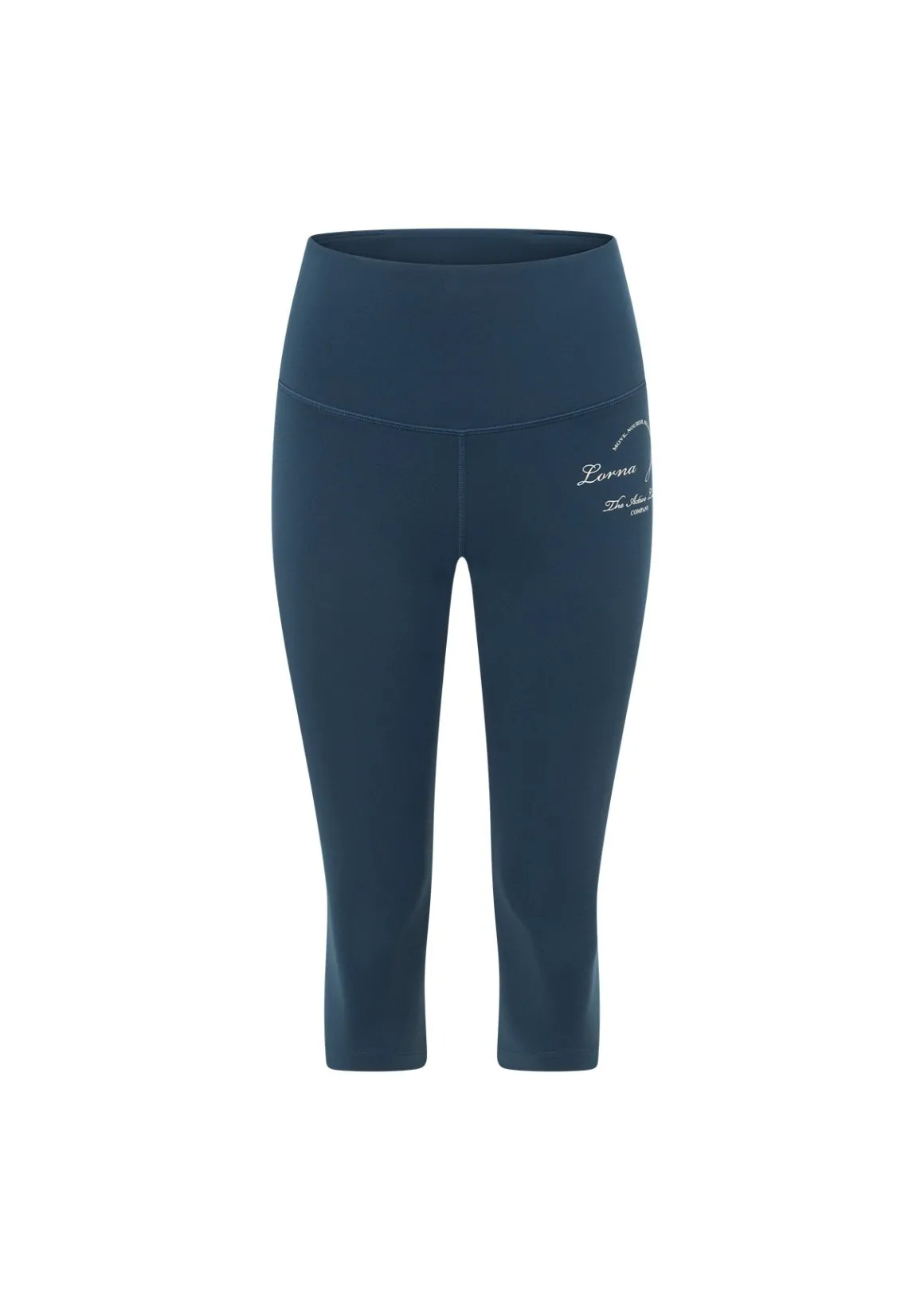 Lorna Jane Active Living 3/4 Capri Leggings PaleIndigo