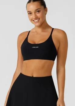Lorna Jane Adaptable Recycled Sports Bra Black