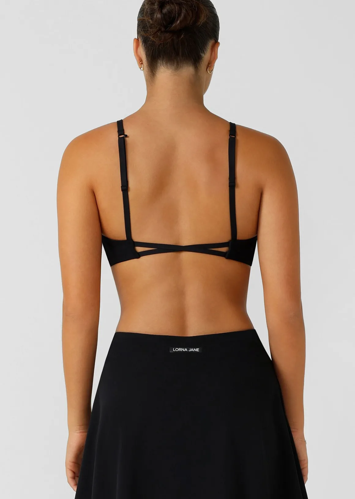 Lorna Jane Adaptable Recycled Sports Bra Black