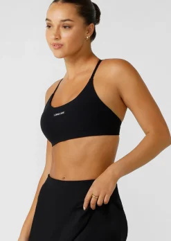 Lorna Jane Adaptable Recycled Sports Bra Black