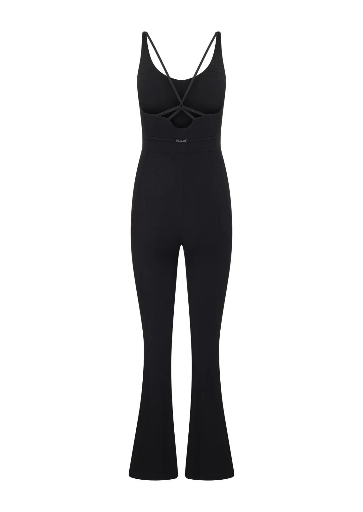 Lorna Jane All Day Active Rib Flare Bodysuit Black Sale