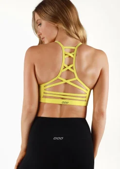 Lorna Jane All Day Support Sports Bra VitalYellow Clearance