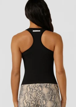 Lorna Jane All Sports Seamless Waffle Bra Tank Combo Black Outlet