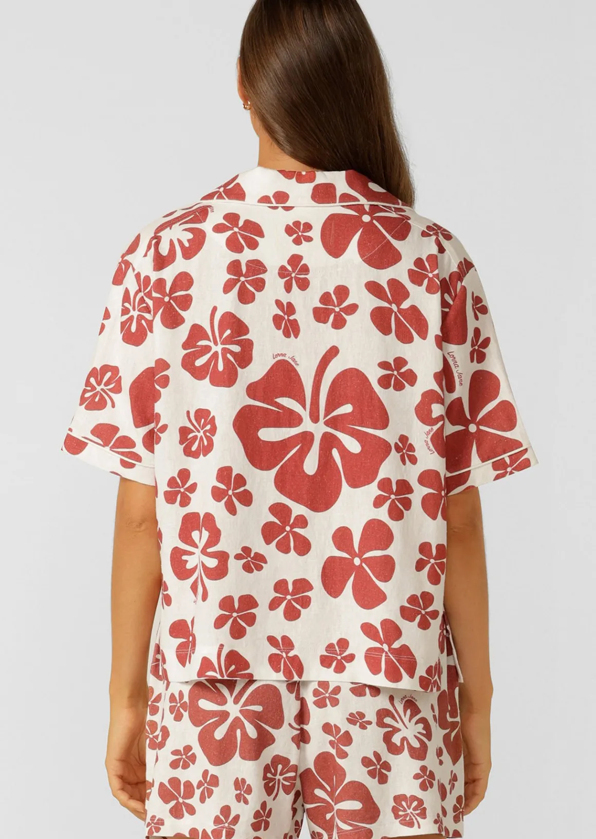 Lorna Jane Aloha Hibiscus Shirt HappyHibiscusPrint Best