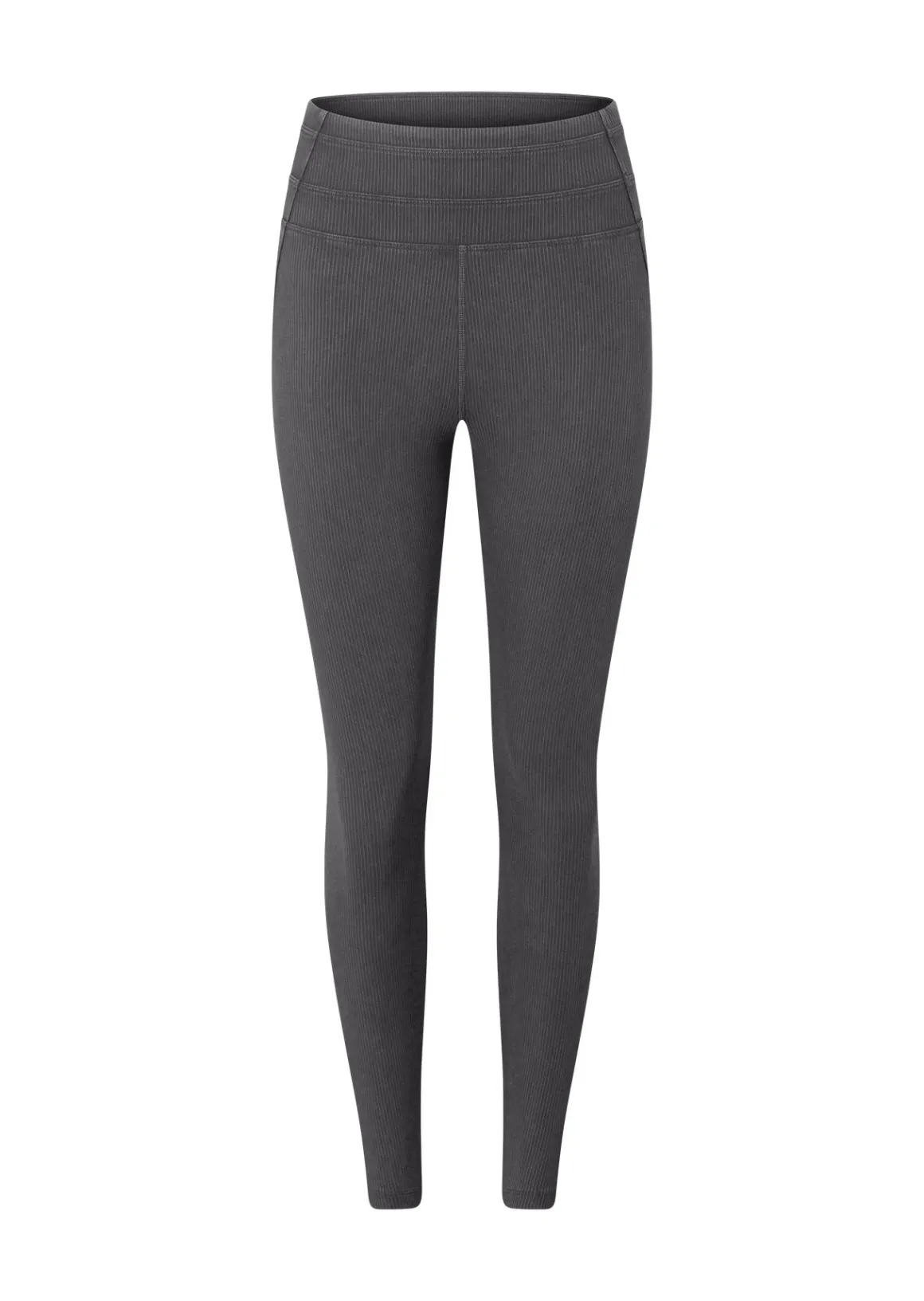 Lorna Jane Amplify Washed Rib Ankle Biter Leggings WashedBlack Sale