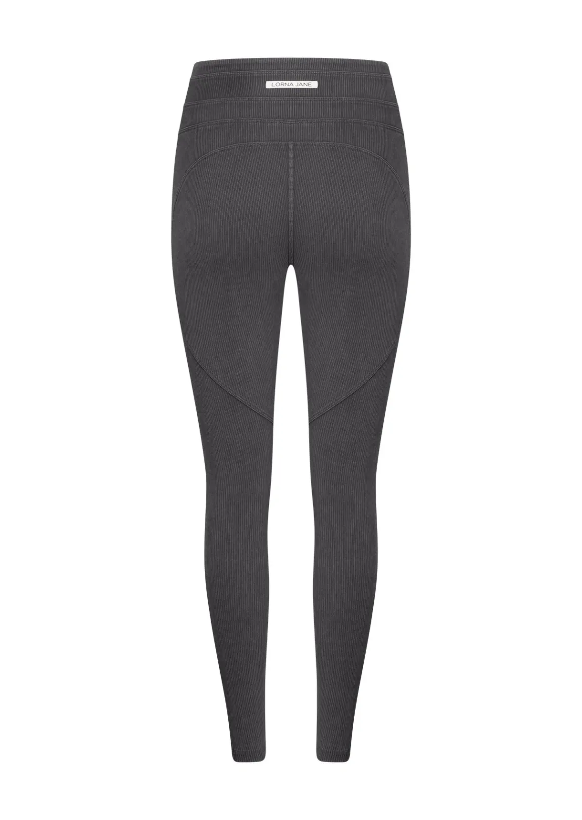 Lorna Jane Amplify Washed Rib Ankle Biter Leggings WashedBlack Sale