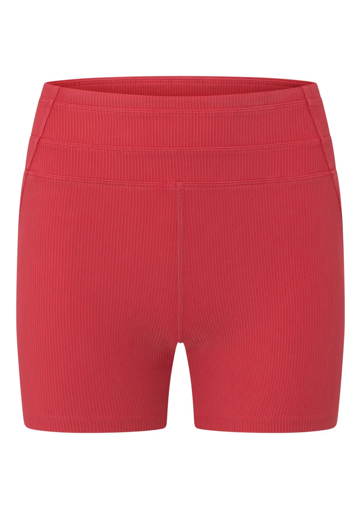 Lorna Jane Amplify Washed Rib 12cm Bike Shorts WashedGinger Clearance