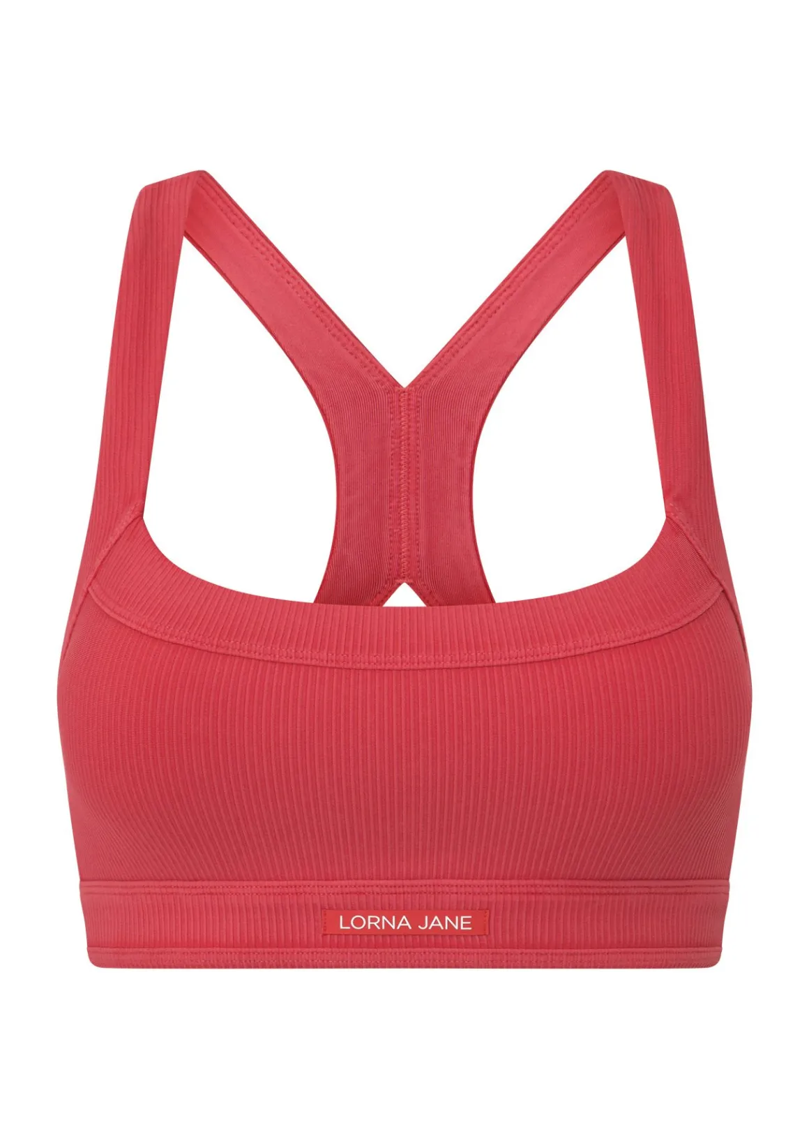 Lorna Jane Amplify Washed Rib Sports Bra WashedGinger Sale