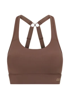 Lorna Jane Amy Maximum Support Sports Bra Chocolate Hot