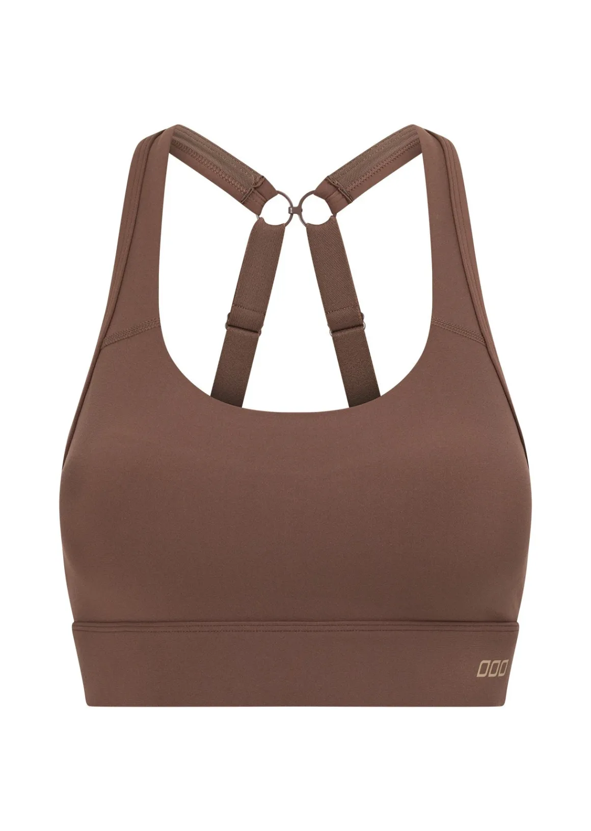 Lorna Jane Amy Maximum Support Sports Bra Chocolate Hot