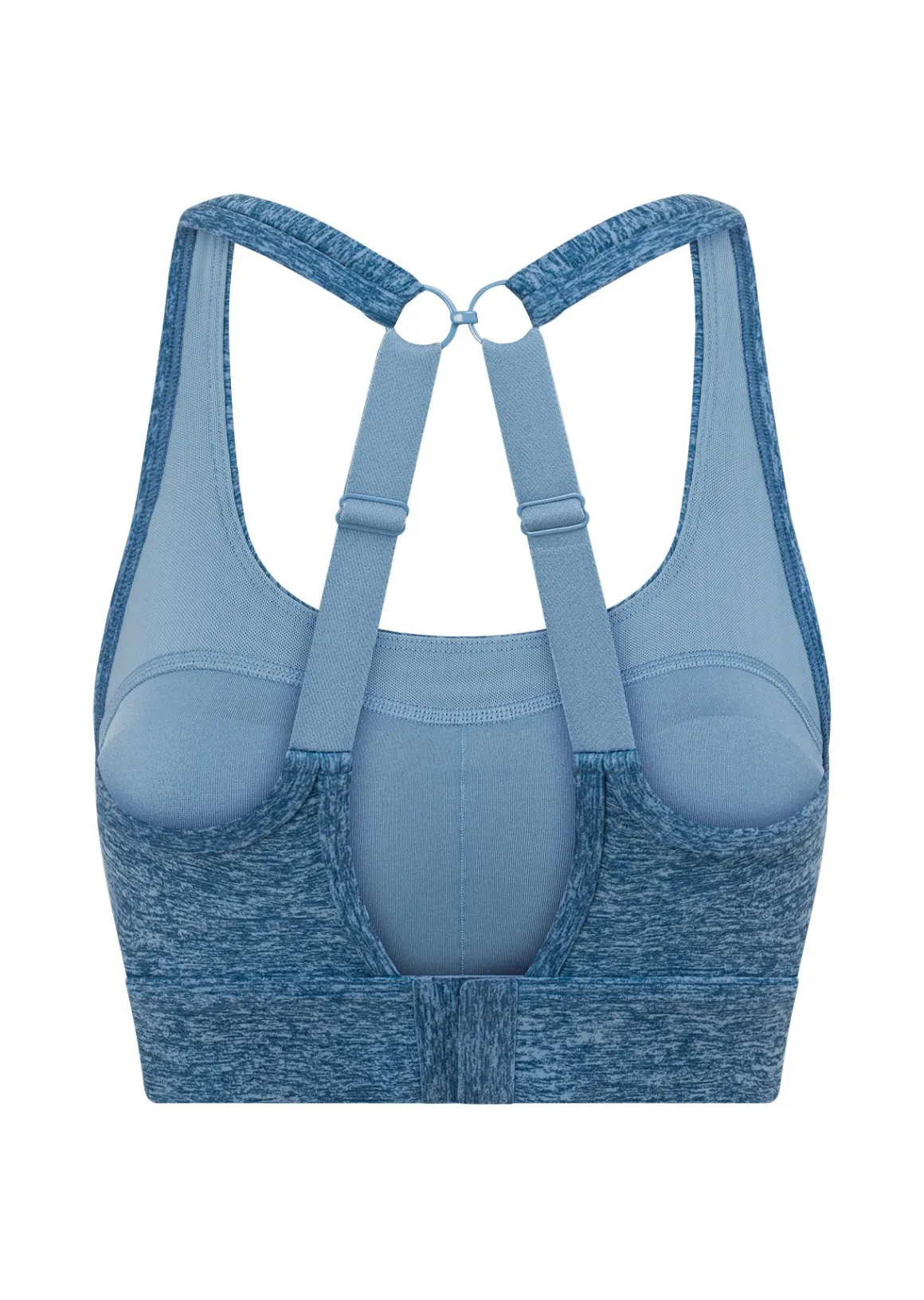Lorna Jane Amy Maximum Support Sports Bra WashedOutBlueMarlPrint