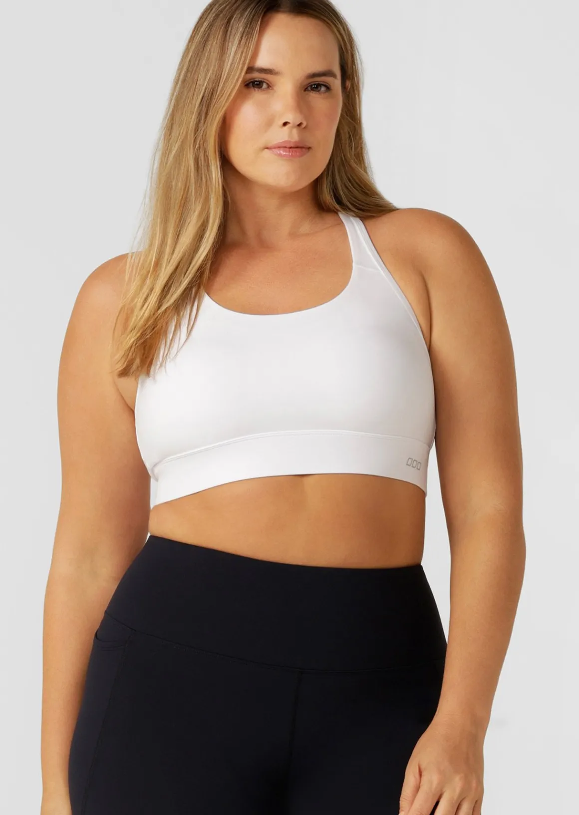 Lorna Jane Amy Maximum Support Sports Bra White Best