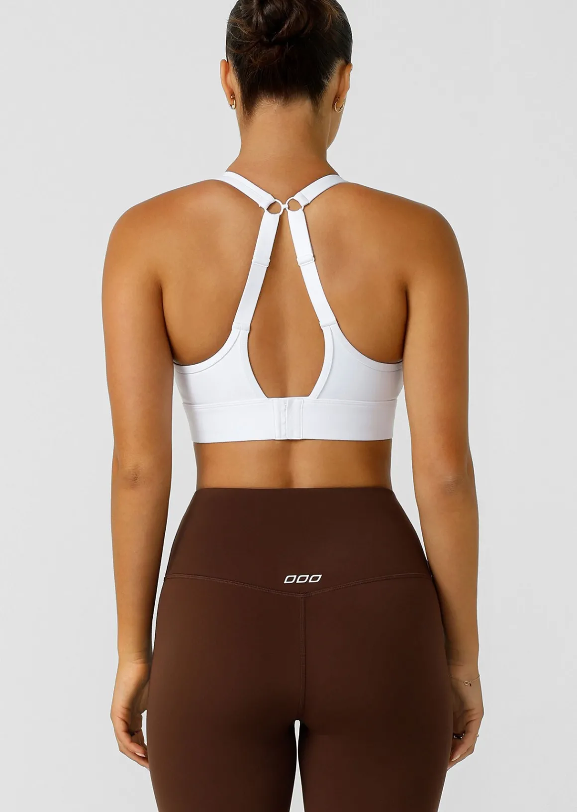 Lorna Jane Amy Maximum Support Sports Bra White Best