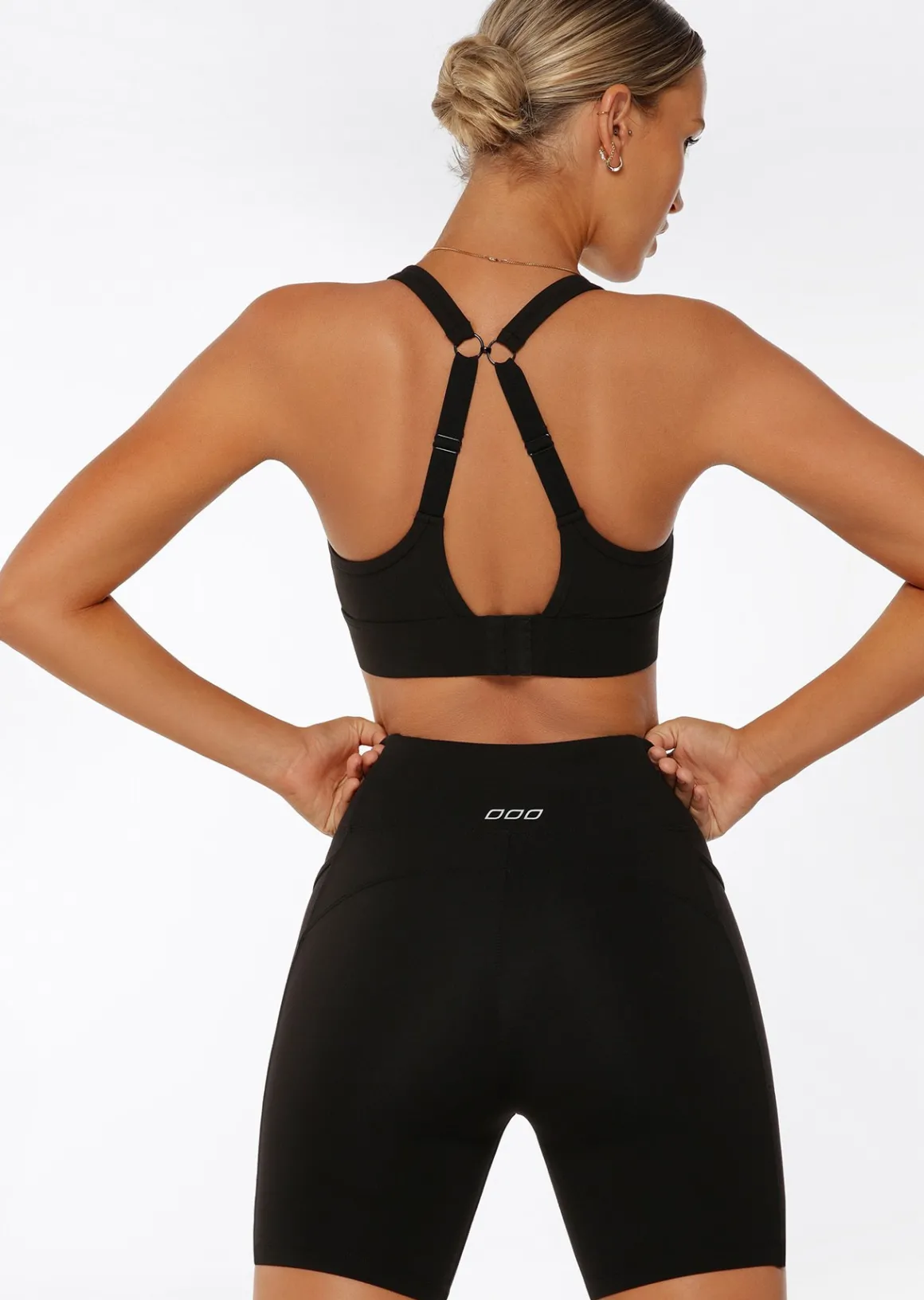 Lorna Jane Amy Maximum Support Sports Bra Black