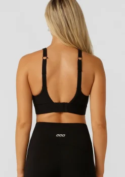 Lorna Jane Amy Maximum Support Sports Bra Black