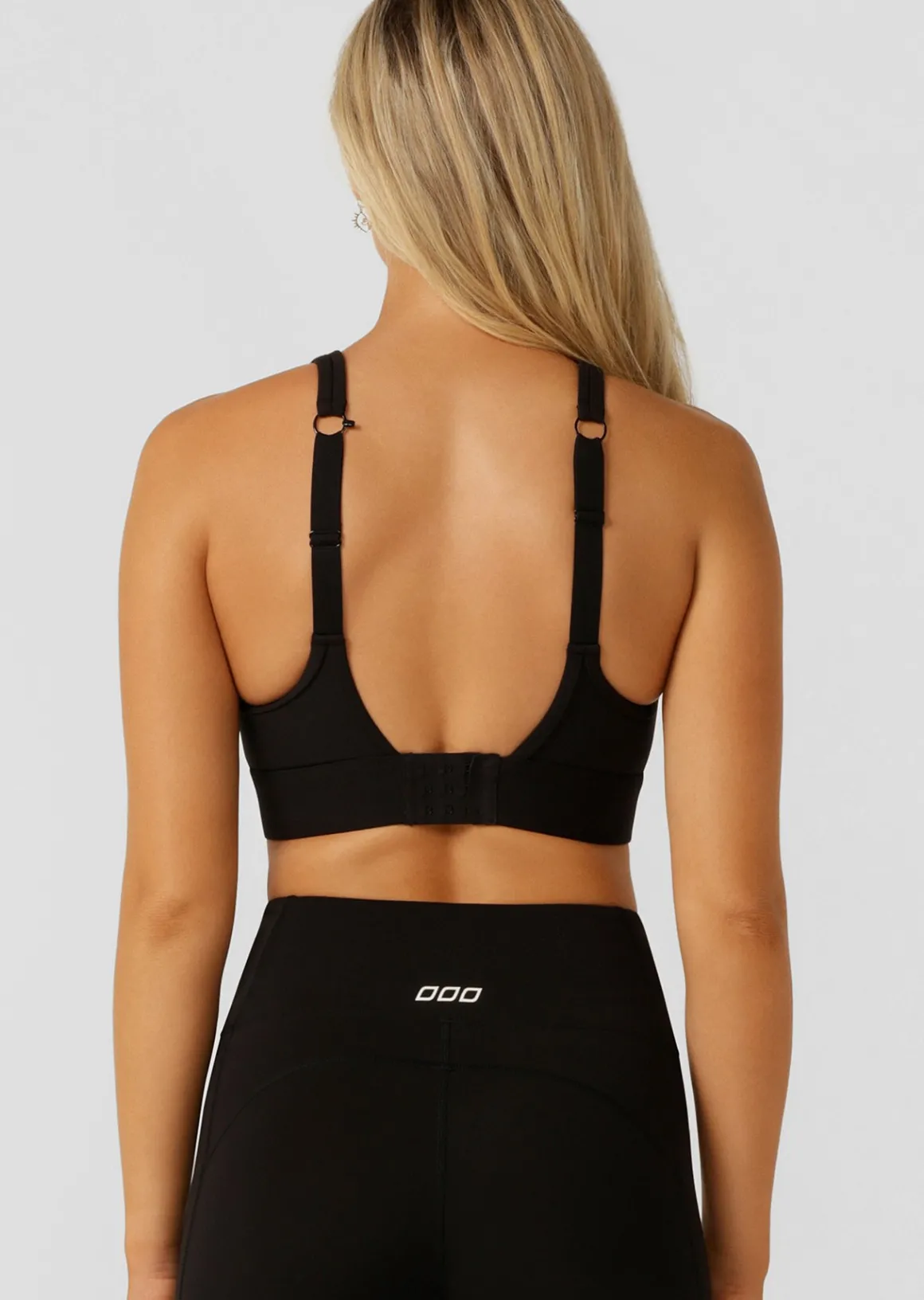 Lorna Jane Amy Maximum Support Sports Bra Black