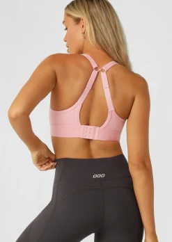 Lorna Jane Amy Maximum Support Sports Bra StrawberryLemonade New