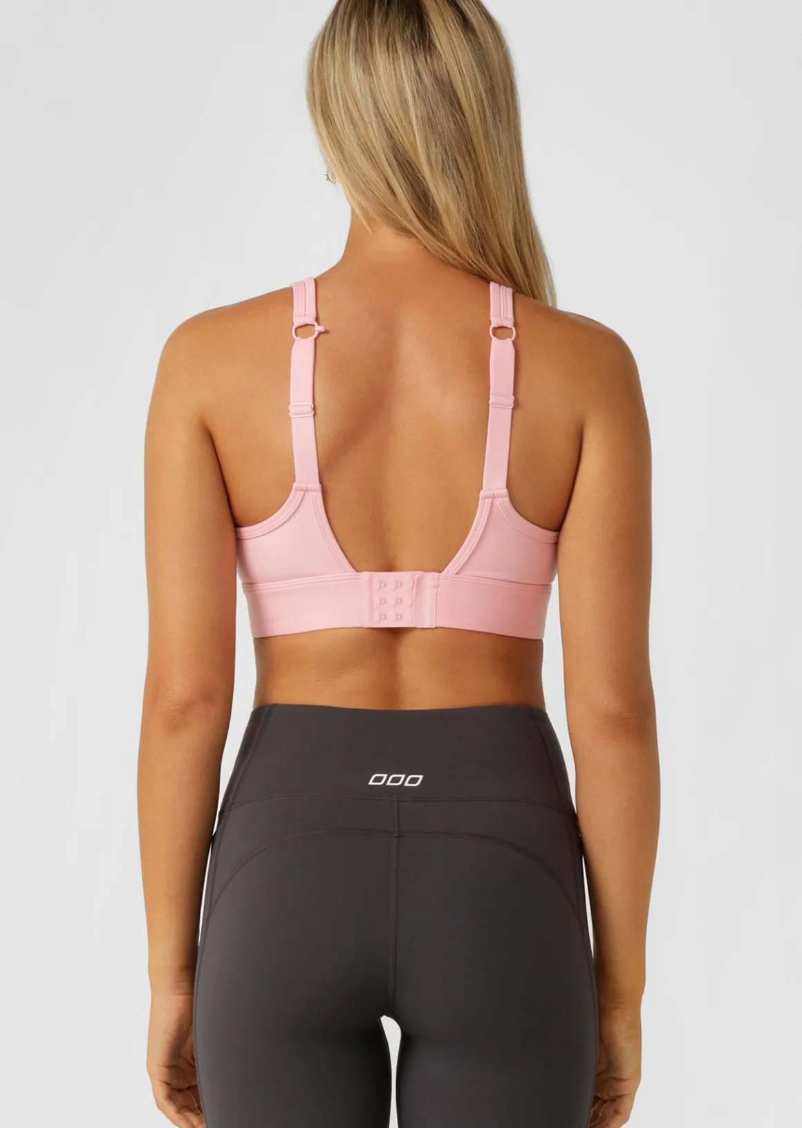 Lorna Jane Amy Maximum Support Sports Bra StrawberryLemonade New