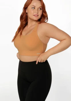 Lorna Jane Amy Maximum Support Sports Bra Toffee