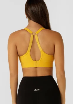 Lorna Jane Amy Maximum Support Sports Bra LightTurmeric Outlet