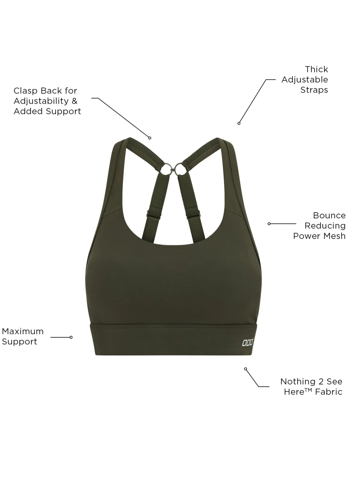Lorna Jane Amy Maximum Support Sports Bra DarkSafari Online