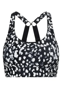 Lorna Jane Amy Maximum Support Sports Bra FiercePrint Clearance