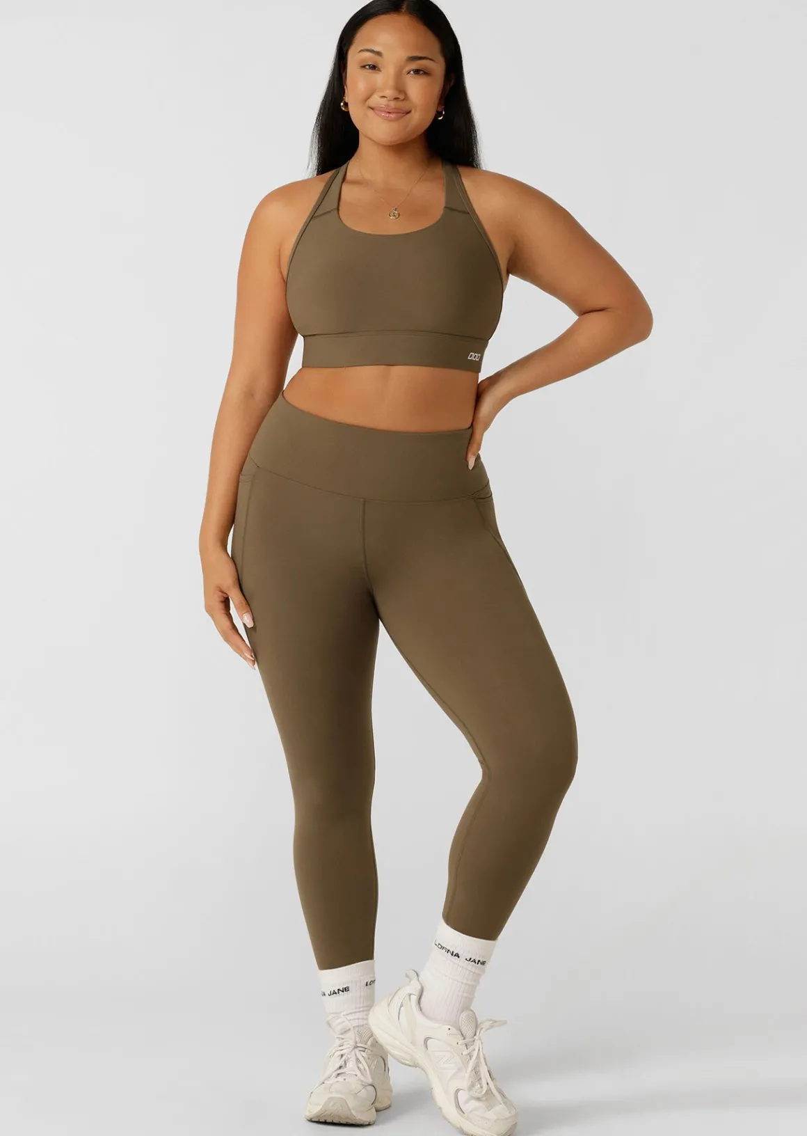 Lorna Jane Amy Maximum Support Sports Bra Hazel Clearance