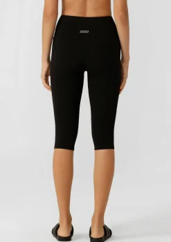 Lorna Jane Amy No Ride Phone Pocket 3/4 Leggings RecycledBlack Online
