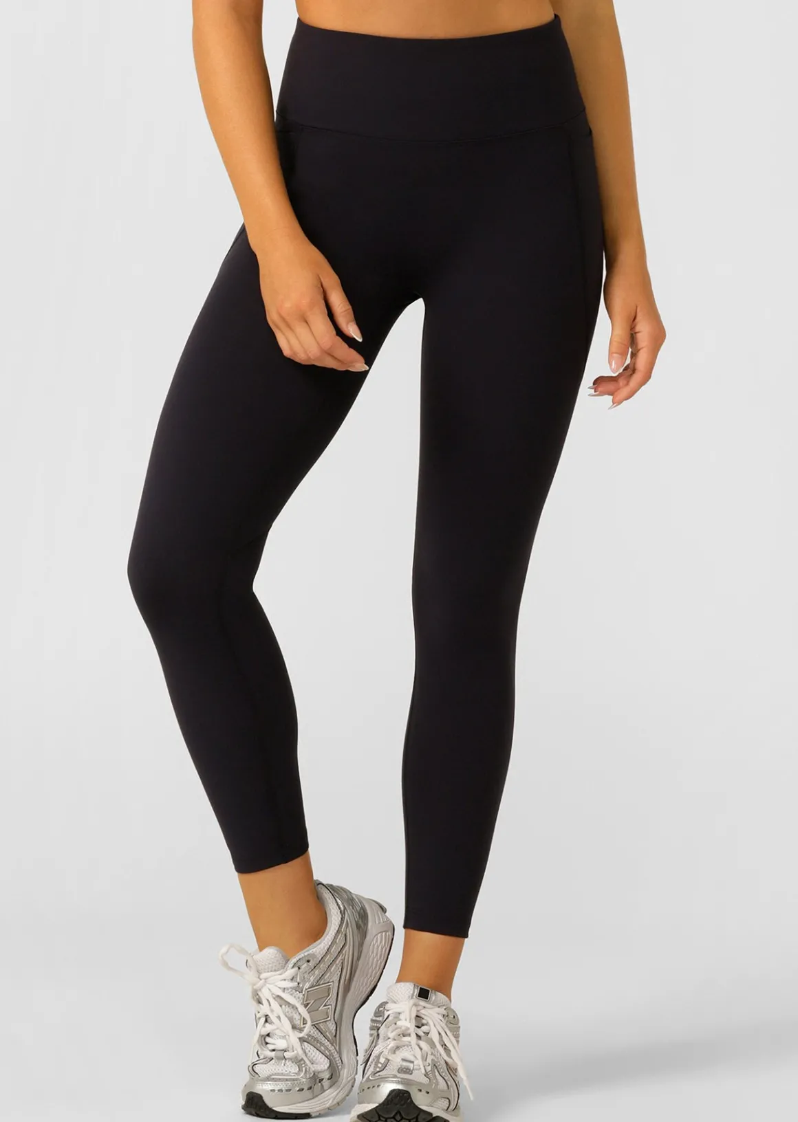 Lorna Jane Amy No Ride Phone Pocket Ankle Biter Tech Leggings MidnightBlue Best