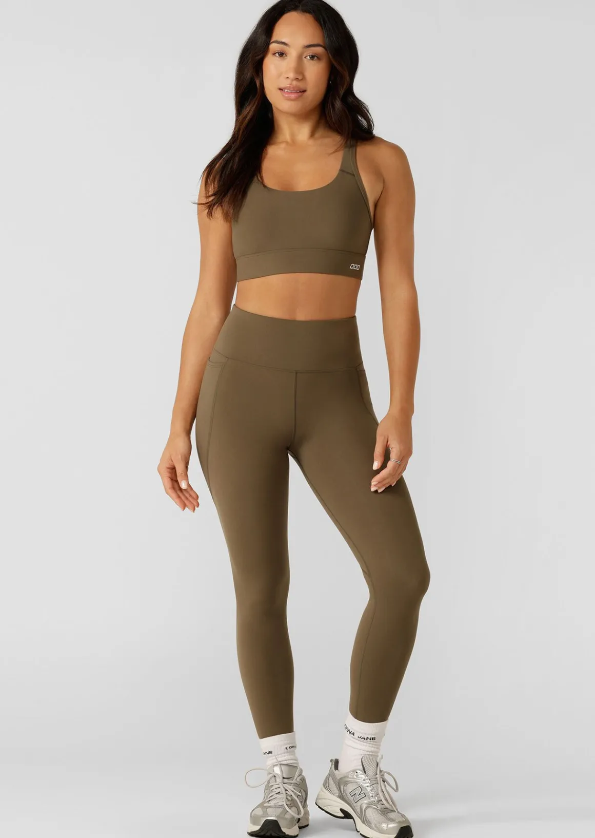 Lorna Jane Amy Phone Pocket Ankle Biter Tech Leggings Hazel Best