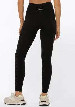 Lorna Jane Amy Phone Pocket Full Length Tech Leggings Black New