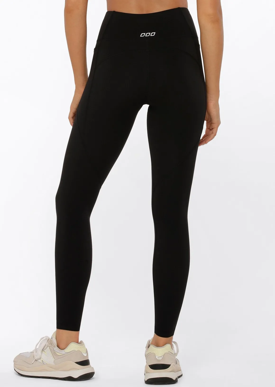Lorna Jane Amy Phone Pocket Full Length Tech Leggings Black New