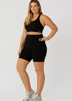 Lorna Jane Amy Phone Pocket Tech Bike Short Black Best