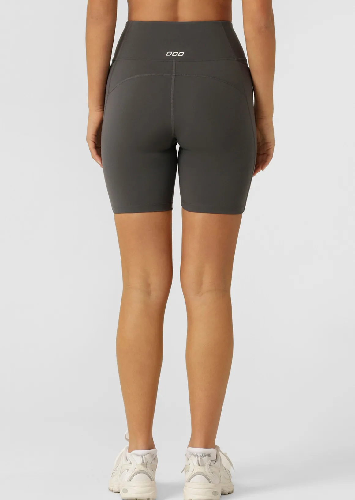 Lorna Jane Amy Phone Pocket Tech Bike Short Titanium Outlet