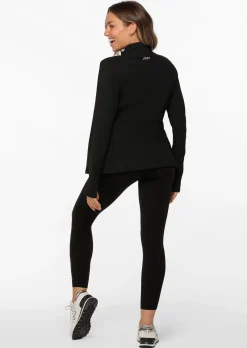 Lorna Jane Amy Thermal Active Zip Through Jacket Black Hot