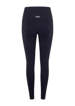 Lorna Jane Amy Thermal Phone Pocket Full Length Leggings MidnightBlue New