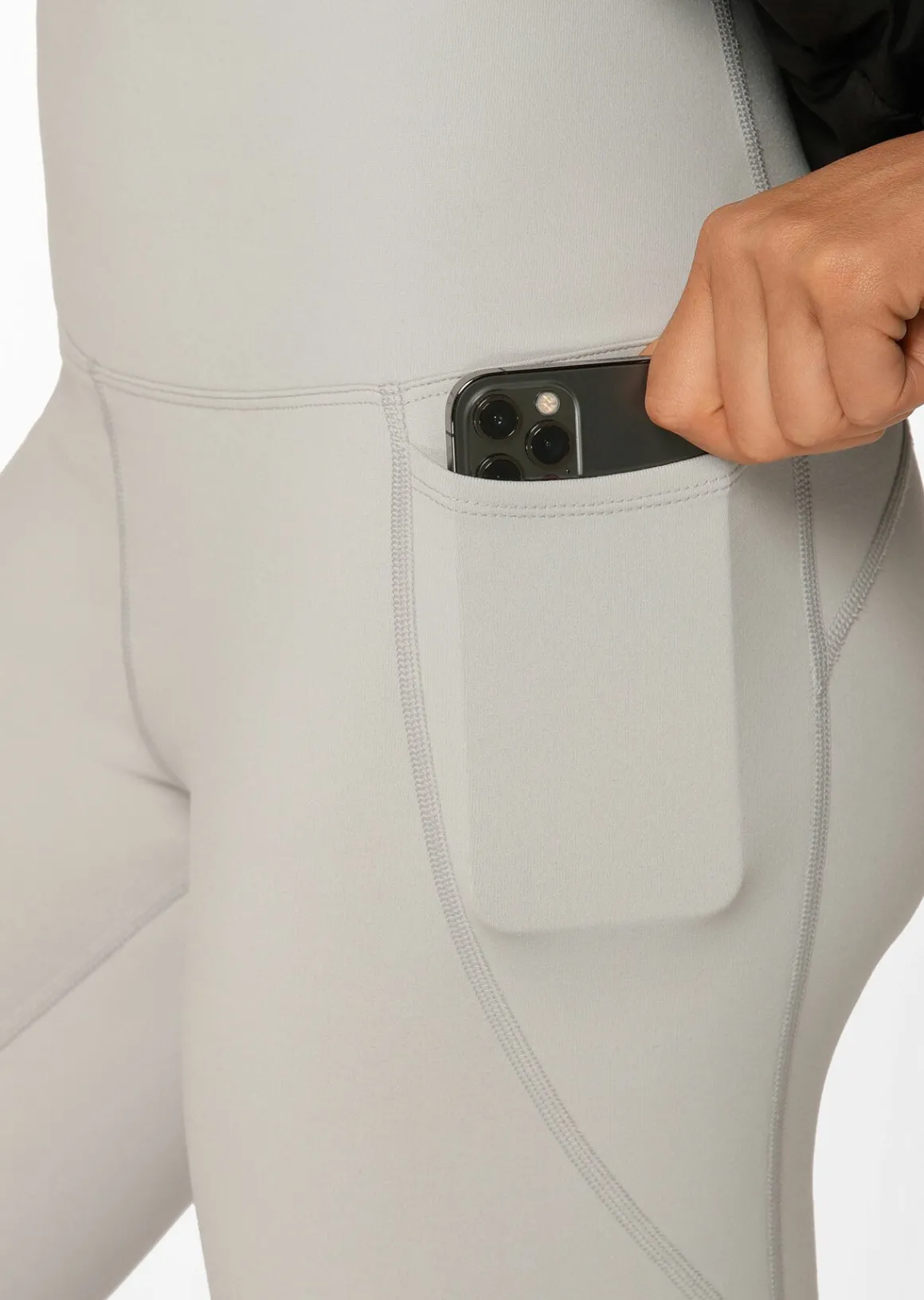 Lorna Jane Amy Winter Thermal Phone Pocket Tech Leggings Galaxy Sale