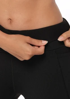 Lorna Jane Amy Winter Thermal Phone Pocket Tech Leggings Black Sale
