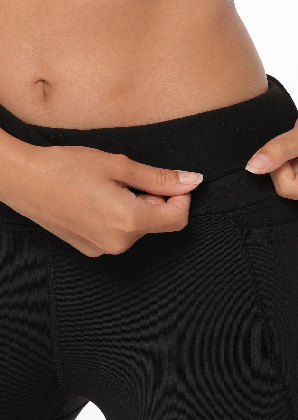 Lorna Jane Amy Winter Thermal Phone Pocket Tech Leggings Black Sale
