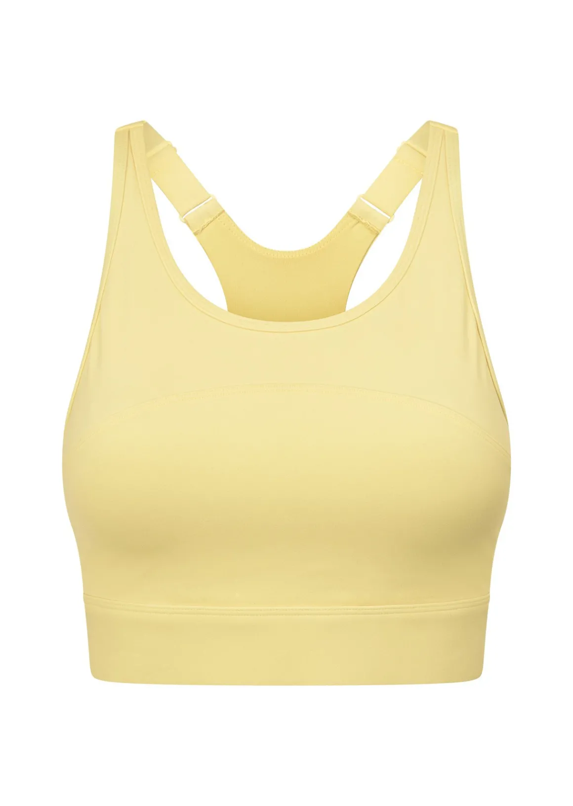 Lorna Jane Asset Sports Bra LemonCream Hot