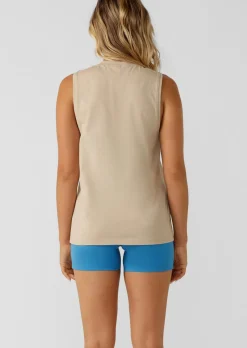 Lorna Jane Athletic Transdry Muscle Tank OffWhite Discount