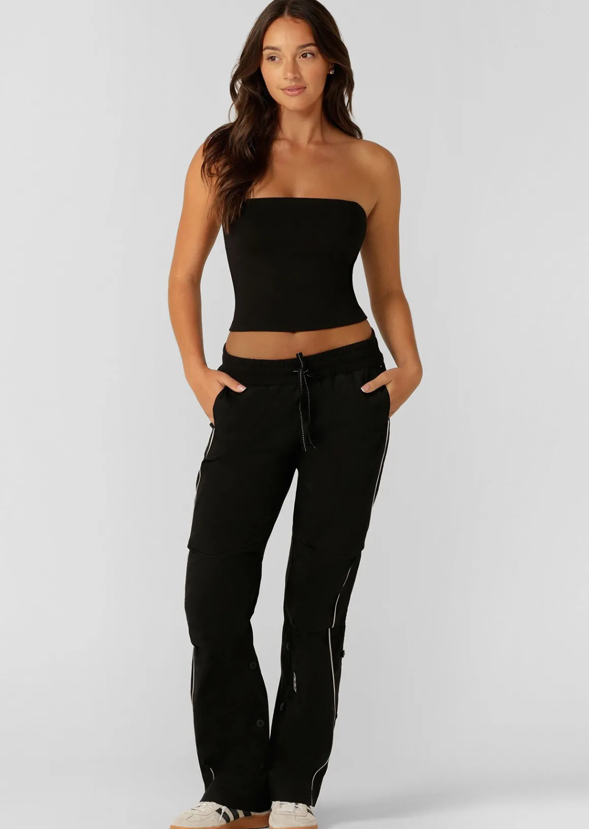 Lorna Jane Bandeau Convertible Bra Combo Black Sale