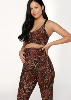 Lorna Jane Boheme Racer Back Nursing Bra BohemePrint Outlet