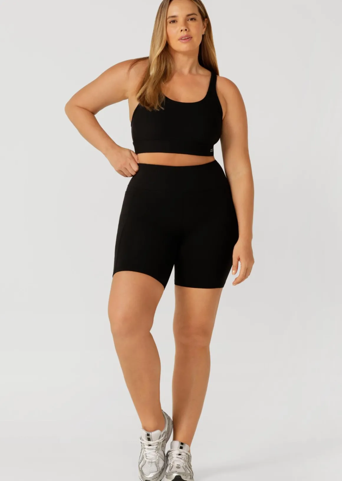 Lorna Jane Booty Lift And Support 16cm Bike Short Black Online