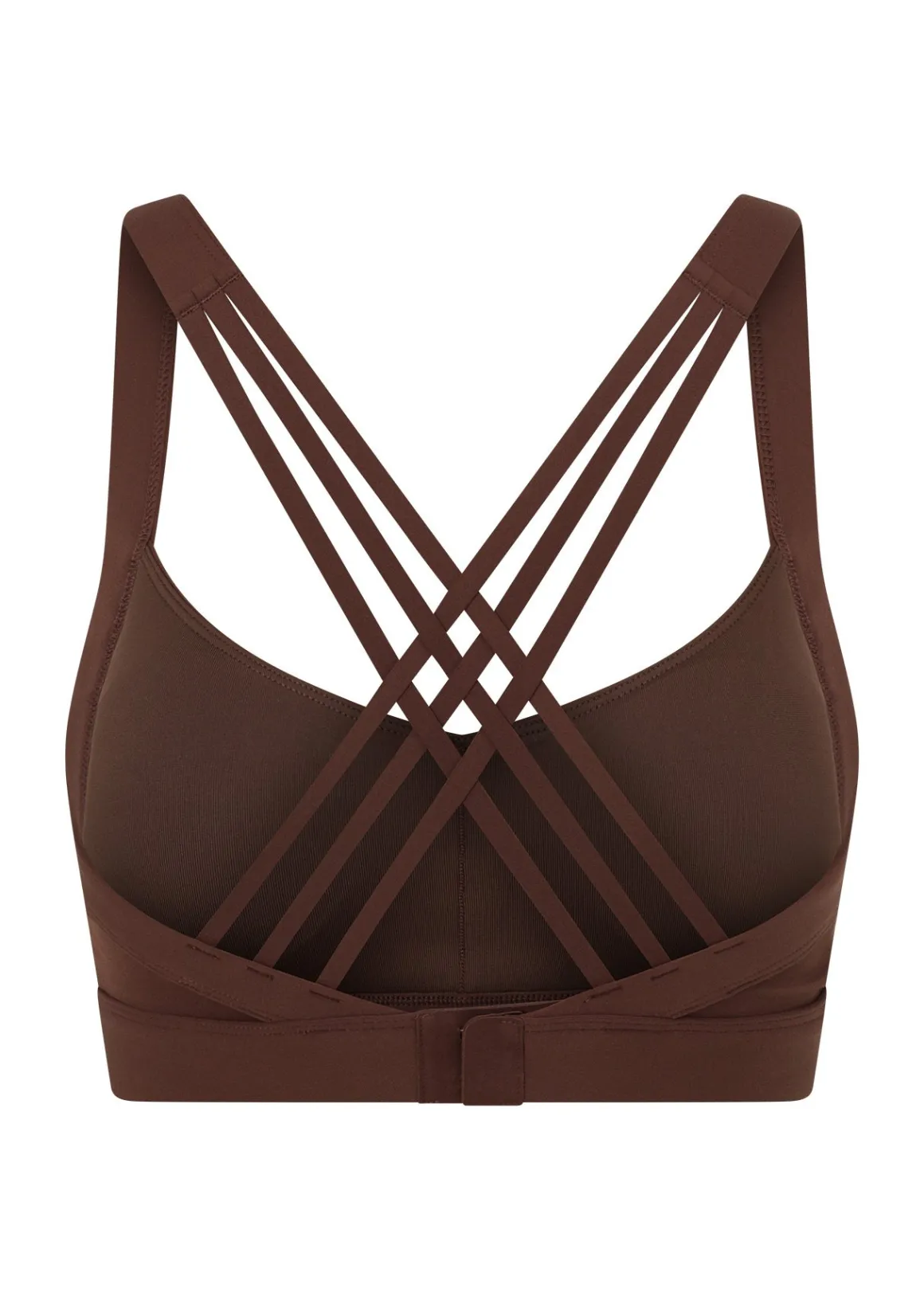 Lorna Jane Bring It All Pocket Sports Bra Espresso New