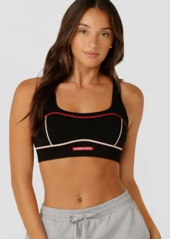 Lorna Jane Circuit Breaker Max Support Sports Bra Black Sale