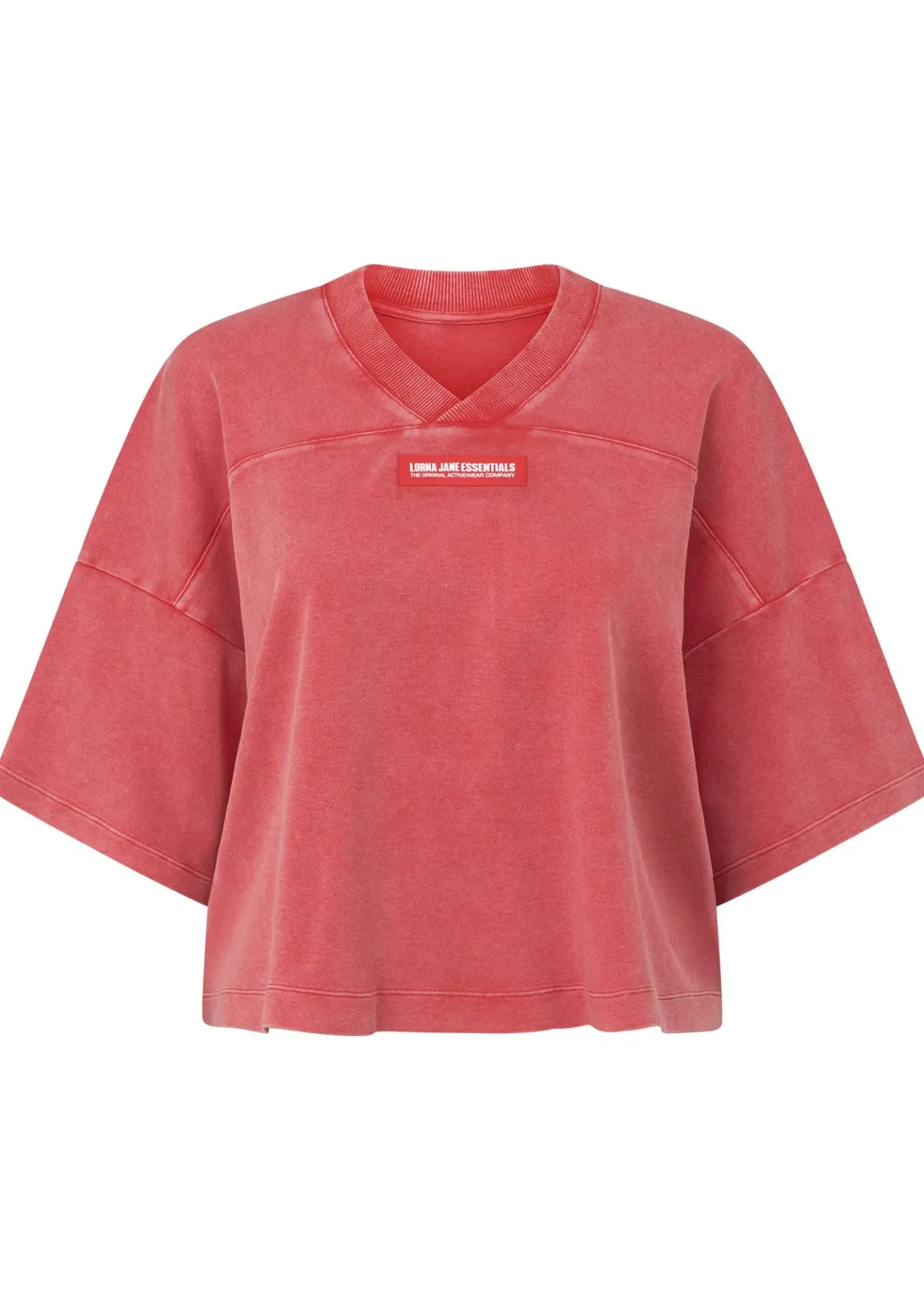 Lorna Jane College Nostalgia Cropped T-Shirt WashedGinger Discount