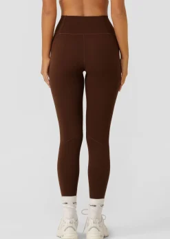 Lorna Jane Contour Everyday Full Length Leggings Espresso Hot