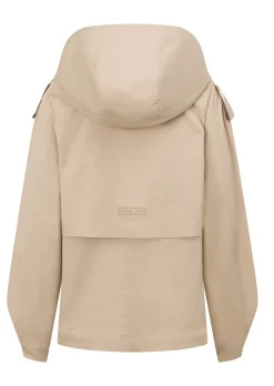Lorna Jane Cropped Sports Trench Tan Clearance